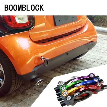 

BOOMBLOCK Car For Audi A3 A4 B6 B8 B7 B5 A6 C5 C6 Q5 A5 TT A1 S3 S4 S5 S6 S8 Auto Trailer Ring Hook Vehicle Towing Hanger