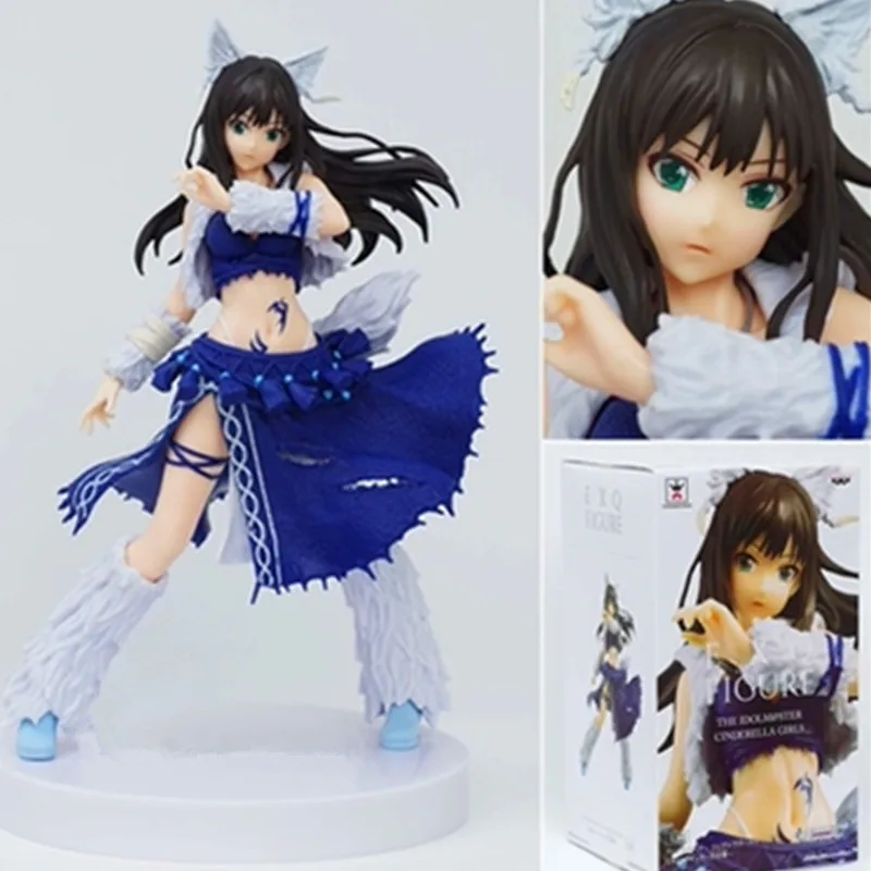 

Anime IDOL MASTER XENOGLOSSIA Cinderella Girls ACGN Shibuya Rin PVC Action Figure Model Giocattolo G2500