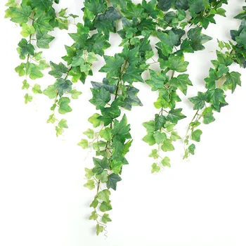 

Artificial Ivy Garland Foliage Green Leaves Simulated Vine For Wedding Party Decoration Ceremony DIY Headbands