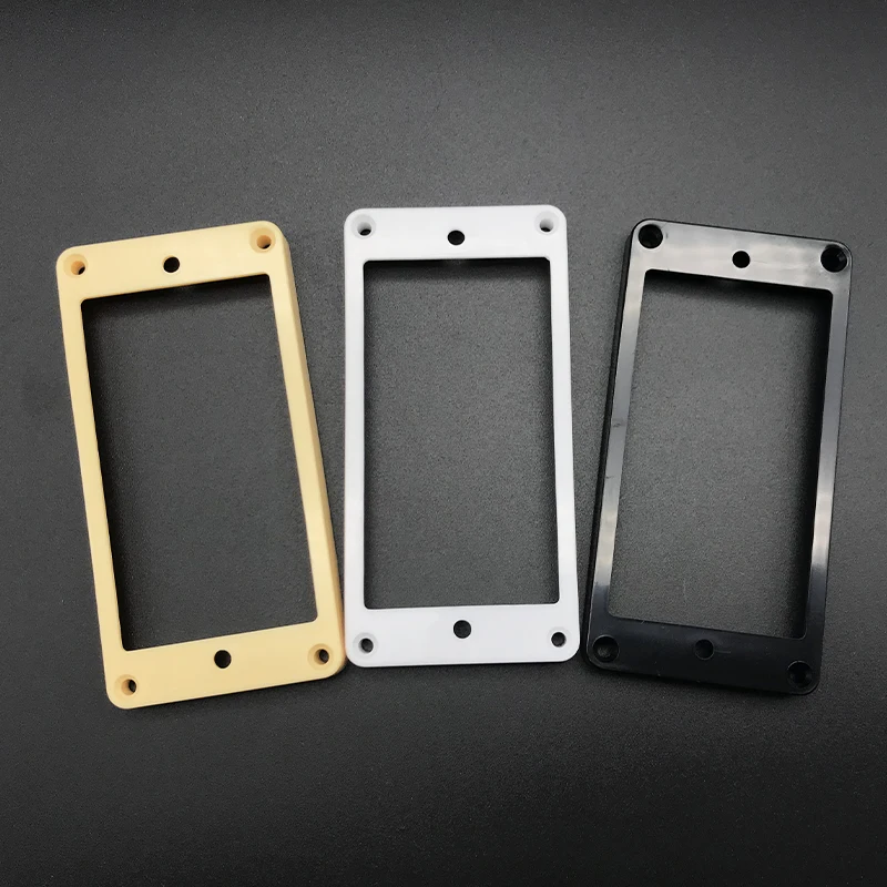 

2pcs Slanted Plastic Humbucker Pickup Frame Mounting Ring Accessory 7*9mm for LP Electric Guitar Dropshipping