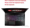 High Clear Tpu Keyboard protector skin Cover guard For New MSI GE63 GE63VR GE73 GE73VR 2017 release ► Photo 2/3