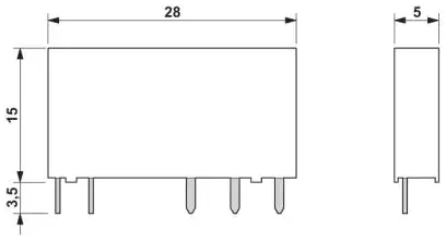 REL-MR-24DC Высокое качество PCB реле № 2961105 REL-MR-24DC/21 микро 24 В DC 6A релейный модуль переключателя SPDT 5Pin промышленные реле