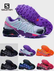 2019 Salomon обувь zapatos hombre кроссовки женские Скорость Крест 4CS III sapato masculino Скорость Крест Спорт на открытом воздухе кроссовки