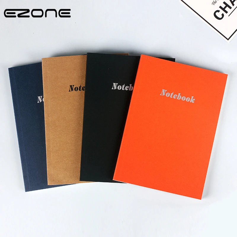 

EZONE A5 Notebook Business Memo Pad Line Pages Blank Pages Notebook Office Memo Pad Students Notebook School Office Supply