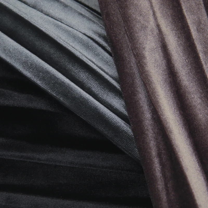 Women Skirts 2019 Streetwear Style Midi Pleated Skirt Women Elastic Waist Chiffon Skirts Womens High Quality faldas Women Skirts 2019 Streetwear Style Midi Pleated Skirt Women Elastic Waist Chiffon Skirts Womens High Quality faldas