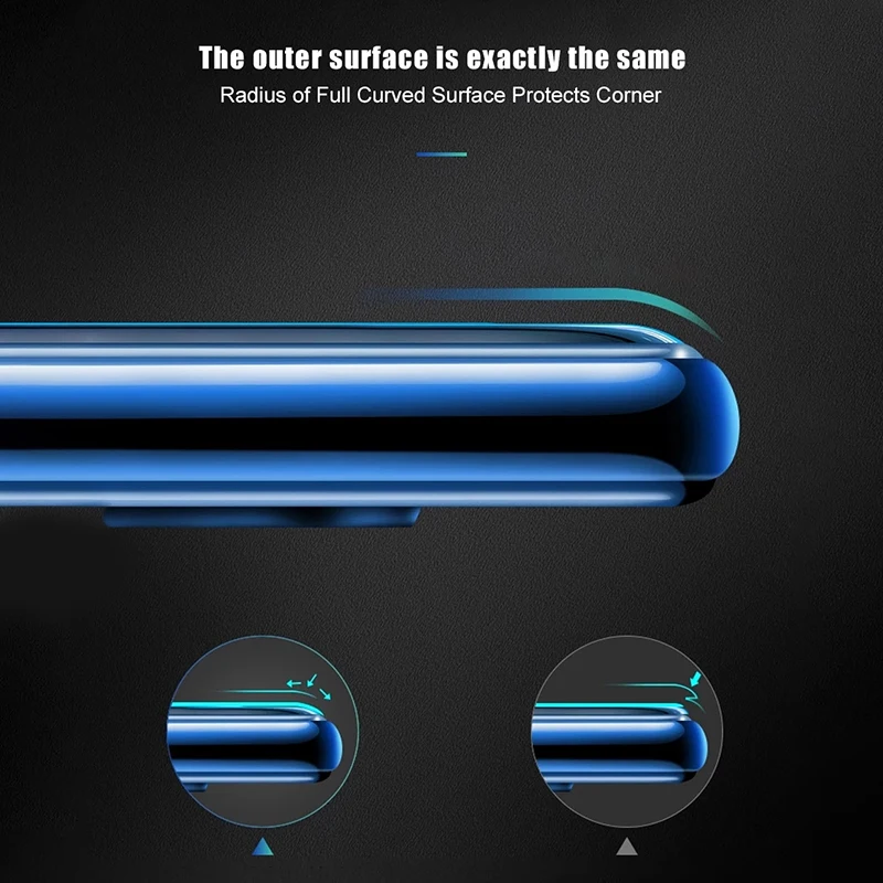 Hacrin для huawei Honor 10i закаленное стекло Защитная пленка экрана полное покрытие край
