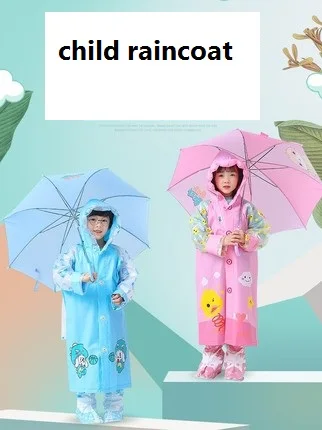 

Children's wet clothes raincoat waterproof boy girl kindergarten child rain gear rainwear