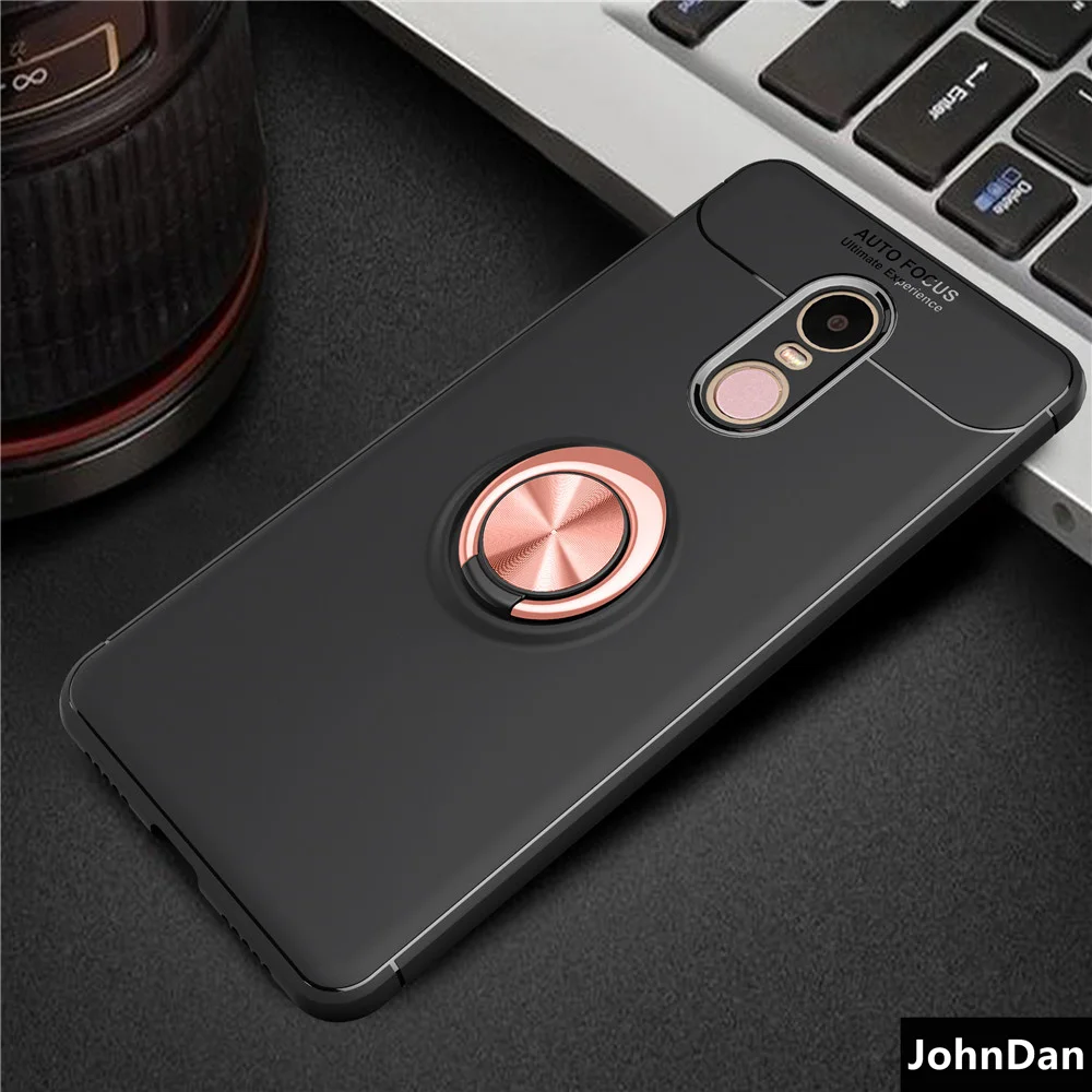 

For Xiaomi Redmi Note 5 6 Pro 6A 4X 4 X S2 4A Magnet Ring Car Stand Grip TPU Case For Red Mi Note 6 5 Pro 5A 4X Back Cover Cases