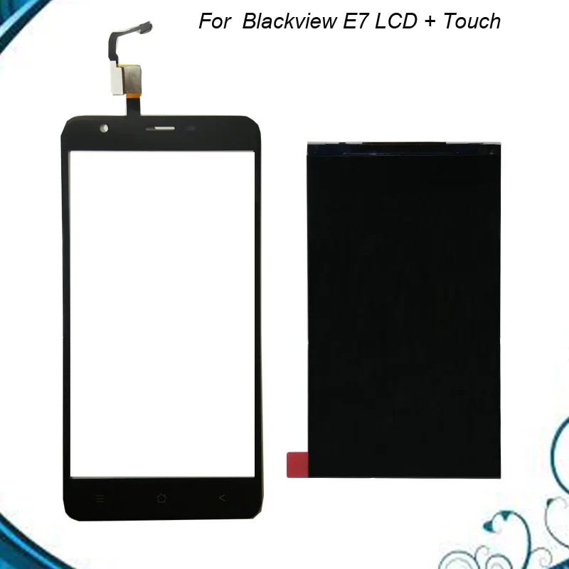 Для Blackview E7 Сенсорная панель протестированный сенсорный экран дигитайзер Датчик