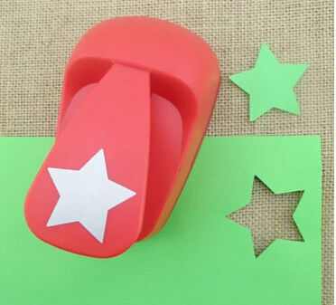 50 мм звезда форма супер большая форма r Удар Ремесло Скрапбукинг бумага дырокол большой Ремесло Удар DIY детские игрушки S2885 Дырокол
