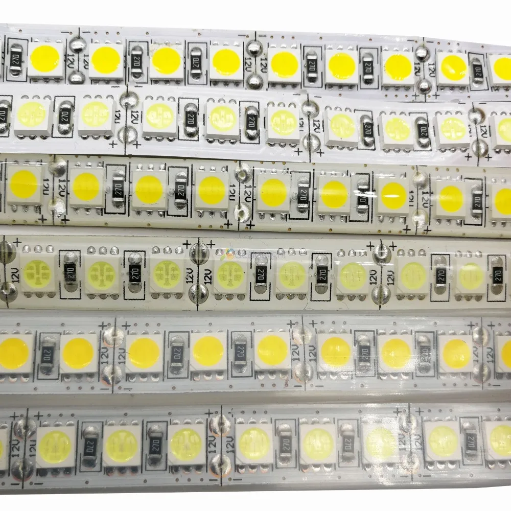 5050 120 светодиодный s/m светодиодный Однорядный теплый белый/RGB DC12V 5 м 600 светодиодный IP20 IP65 IP67 водонепроницаемый гибкий светодиодный светильник