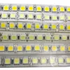 Tira de luces LED de una sola fila, 5050, 120leds/m, blanco cálido/Blanco/RGB DC12V 5m 600LED IP20 IP65 IP67, luz LED Flexible impermeable ► Foto 2/6