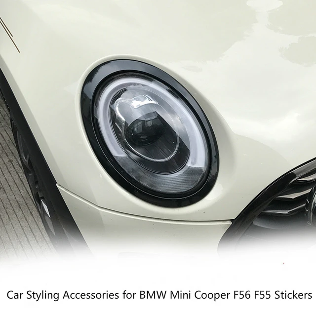 Auto Styling Zubehör für Mini Cooper F56 F55 Scheinwerfer Rahmen Dekorative Rahmen  Rückleuchten Außen Auto Aufkleber