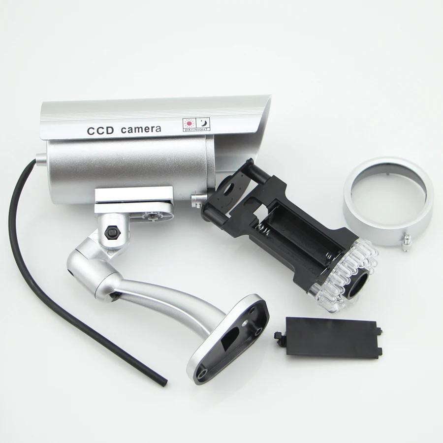  Free Shipping Fake Dummy Camera Bullet Waterproof Outdoor Indoor Security CCTV Surveillance Camera  - 32819365795