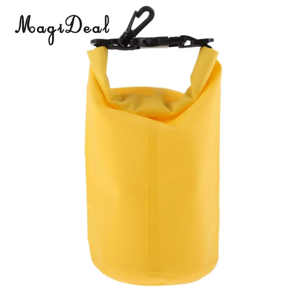 MagiDeal Heavy Duty 2L Waterproof Dry Bag Roll Top Sack for Kayak Canoeing Rafting Swimming Surfing Sailing Drifting Fishing