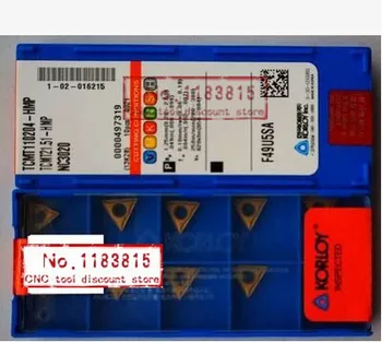 

Free shopping 10 / box TCMT110204-HMP NC3030 carbide Insert Insert STFCR/STUCR/STWCR processing steel