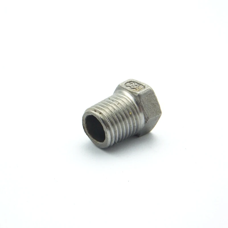 3/8 &quotBSP папа x 1/8&quot BSP Женский редуктор втулка резьба 304 нержавеющая сталь