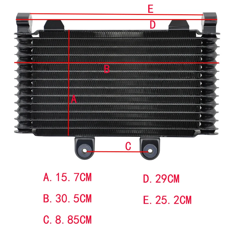 Алюминиевый радиатор Мотоцикл Запчасти Мотоцикл масляный радиатор для Suzuki GSF1200 GSF 1200 Bandit 1996-2000