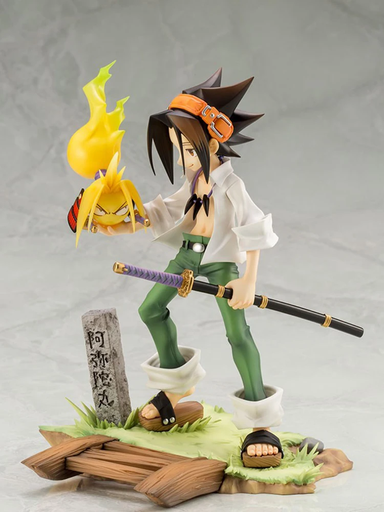 Экшн-фигурка Artfx J Shaman King Yoh Asakura из ПВХ новинка 2019 фигурки аниме 18 см модель