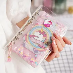 JIANWU 2019 Новый Единорог милый тетрадь для девочек розовый Связующего Набор творческий многоцелевой кавайный дневник пуля журнал