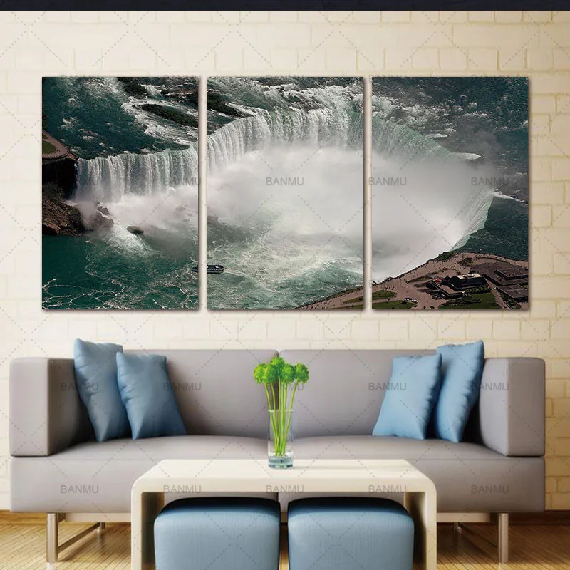 BANMU 3 Pcs Overlooking Transnational Waterfall Niagara Falls Thor ... BANMU 3 Pcs Overlooking Transnational Waterfall Niagara Falls Thor ...