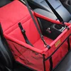 Bolsa de viaje para mascotas, accesorio para el asiento del coche, grosor doble, plegable, de malla, con alfombra impermeable, manta de seguridad, formato de bolsa transportable, para perros ► Foto 2/6