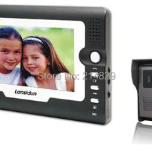 Широкий напряжения безопасности дома " TFT экран цветной видео дверной звонок Домофон комплект с камерой ночного видения