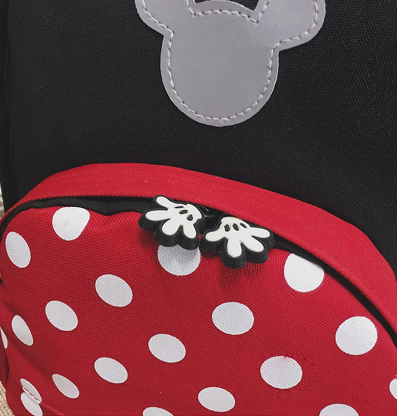 Mummy Fashion Nappy Backpack Bag Large Cartoon Women Outdoor Multifunctional Baby care Mochila Mickey Cute Dot Diaper Bag T0715 (14)