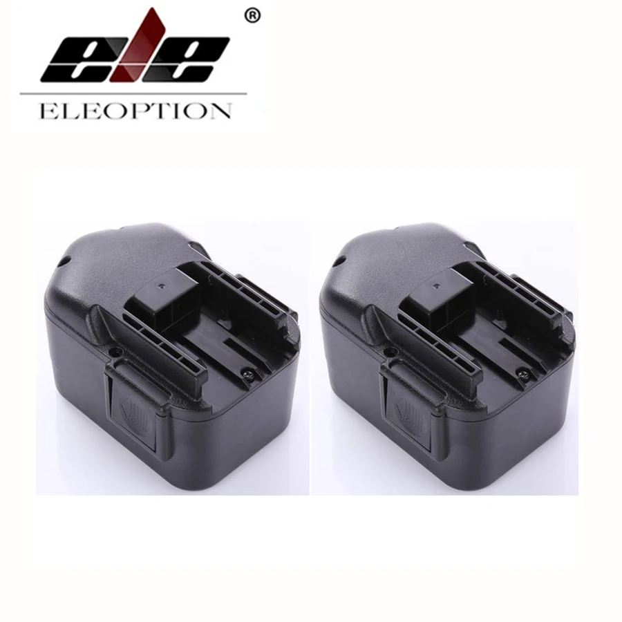 

ELEOPTION 2PCS 14.4V 3000mAh Ni-CD Rechargeable Power Tool Battery for MILWAUKEE 48-11-1000 48-11-1014 48-11-1024