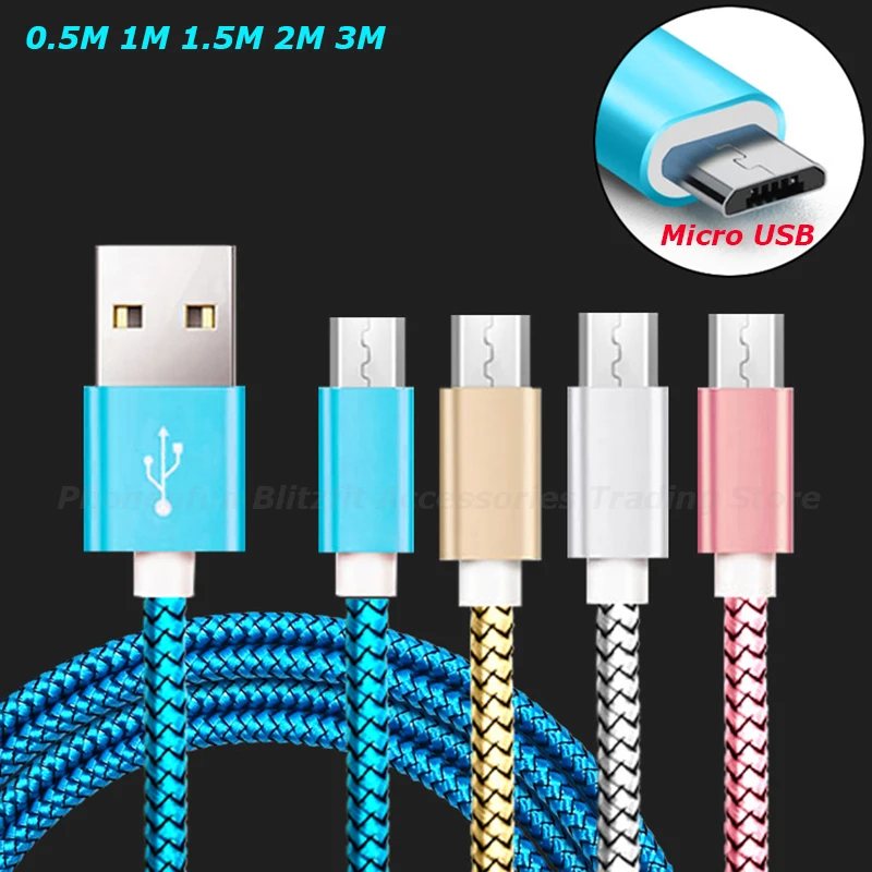 0,5 м/короткий/1 м/1,5 м/2 м/3 м/длинный кабель Micro USB зарядное устройство для Galaxy J3/J5/J7/ для A3/A5/A7/ 0,5 1/1,5/2/3 м 200 см 300 см