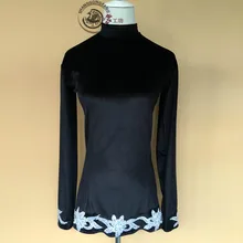 Стиль, мужские костюмы для латинских танцев, передний бархатный с длинными рукавами, мужская рубашка для латинских танцев, мужская рубашка для латинских танцев, а43