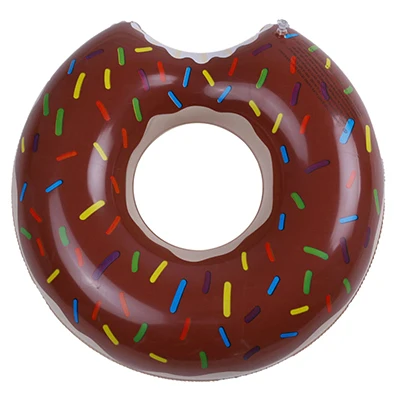 PIKAALAFAN пончик утолщенное кольцо для плавания для взрослых надувное кольцо для плавания для взрослых и детей кольцо для подмышек большой размер спасательный круг - Цвет: 120