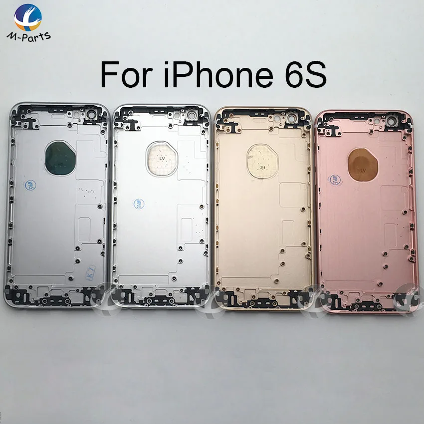 Для iPhone 6, 6 S, 6 Plus, 6 S, 6S Plus, OEM, AAA, металлический чехол, крышка для батареи, корпус, средняя крышка, чехол, корпус, можно настроить IMEI