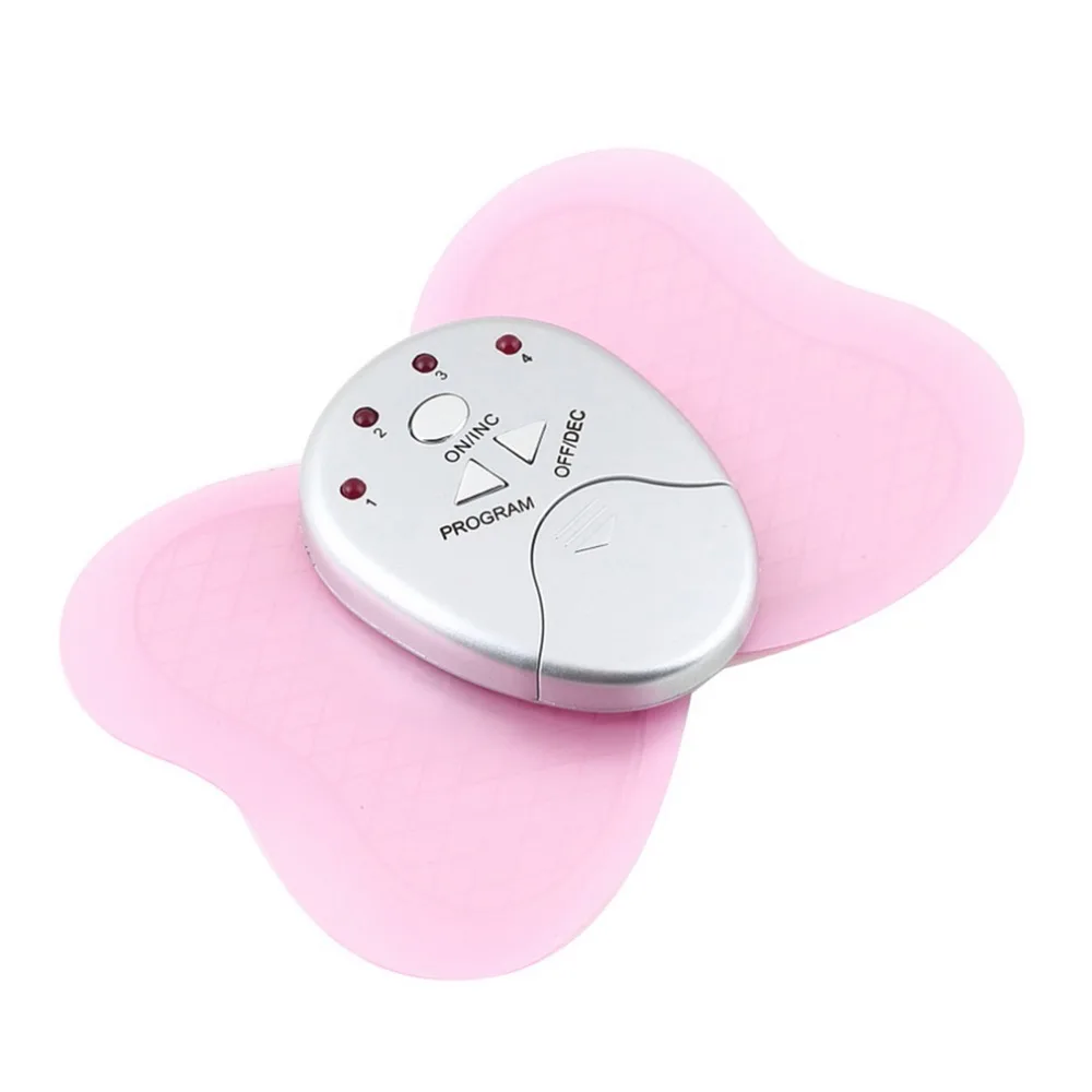 Newest Mini Electronic Body Muscle Butterfly Massager Slimming Vibration Fitness Professional Health Care drop shipping new 3
