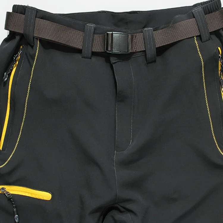 Aufdiazy мужские высокие эластичные Походные штаны для кемпинга мужские летние водонепроницаемые спортивные брюки для активного отдыха треккинговые скалолазание Рыбалка JM050