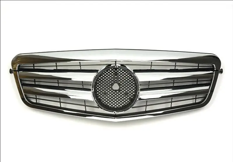Передняя гоночная решетка для Mercedes Benz E class W212 2009 2010 2011 2012 2013 с блестящей