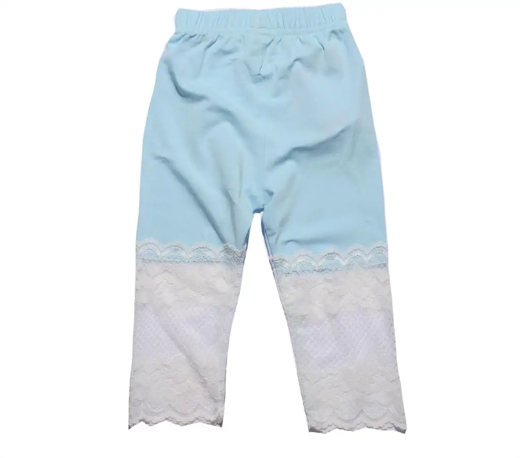 Новые летние детские леггинсы для девочек, детские удобные брюки стрейч с цветочным принтом для маленьких девочек,, 4 цвета