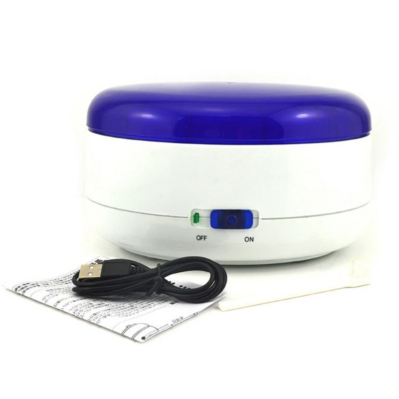 

Electric Jewelry Cleaner Glasses Watch Ultrasonic Cleaning Machine Device Mini W2952001