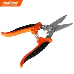 Новый 7 "Heavy Duty Kirsite Ratchet Обрезка Ножницы Профессиональный Портативный Садоводство Садовые ножницы и секаторы практические сад Ножницы