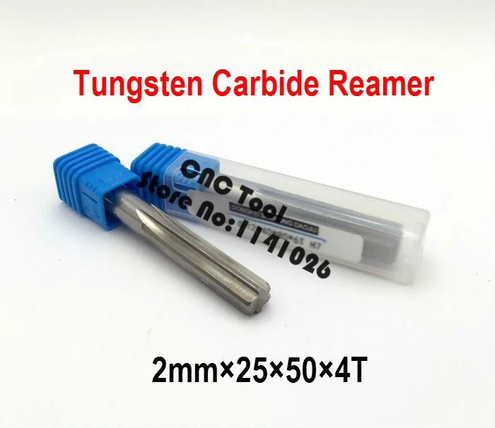 

Free shipping Factory outlets 1PCS 2mm straight shank tungsten steel carbide reamer,machine chucking Hard alloy reamer K10