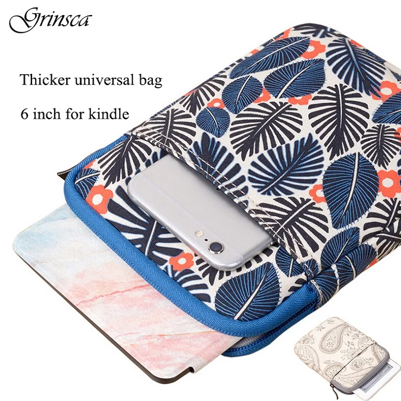 6 inch Universal Tablet Bag for Kindle Paperwhite Case Voyage 8th Gen