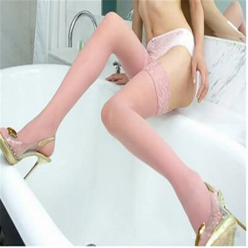 1 пара ультратонкие сексуальные женские кружевные чулки до бедра|high stockings|knee high
