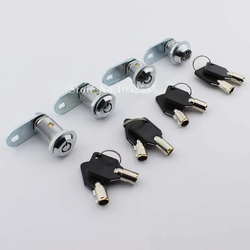 DHL 100PCS Cam Lock Pinball Arcade Machine Door Toolbox Drawer