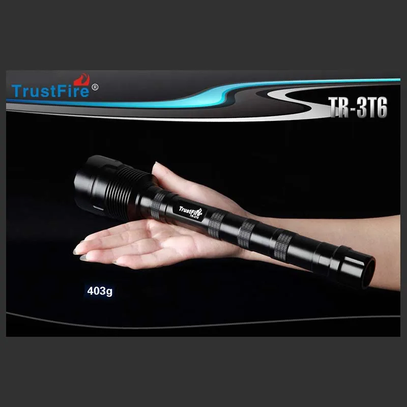 Trustfire 3 * XML L2 18650 Вспышка ** 3800 лм 5 режимов светодиодная водонепроницаемая лампа