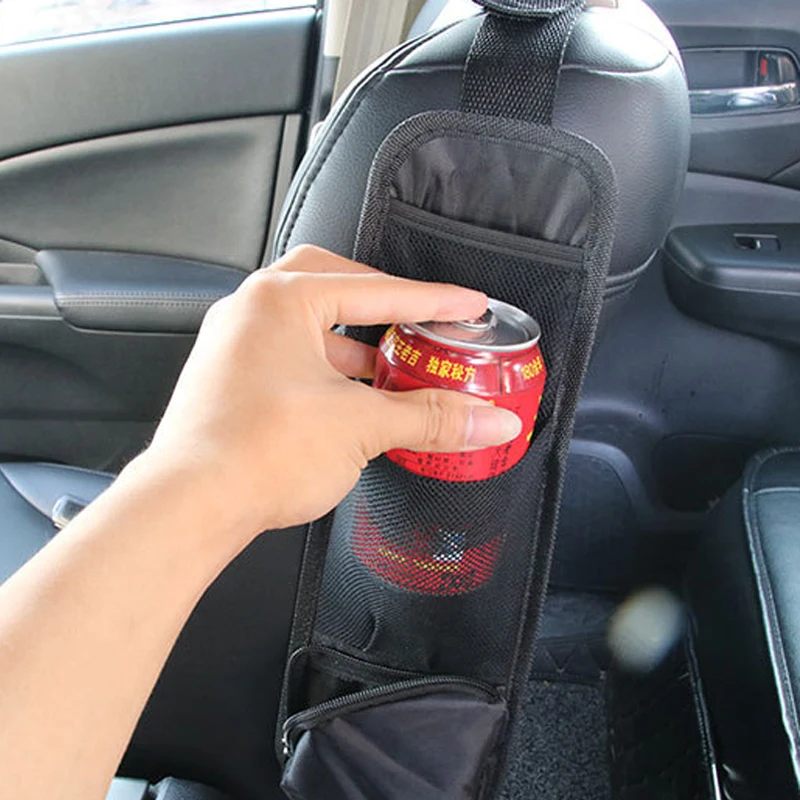 LENTAI, 1 шт., Боковая Сумка для хранения автомобильного сиденья, карман для телефона для сиденья Leon Ibiza Renault Duster Megane 2 Logan Captur Clio Mazda 3 6