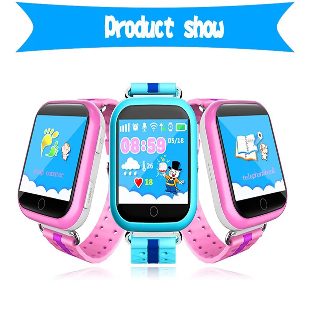 

JM15 children's watch Russian English overseas version touch children GPS positioning watch hot smart wearable device
