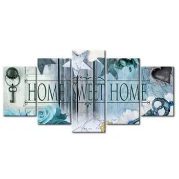 

H170 diamond painting home sweet home,full embroidery diamond,embroidery canvas,multi pictures,diamond painting 5pcs