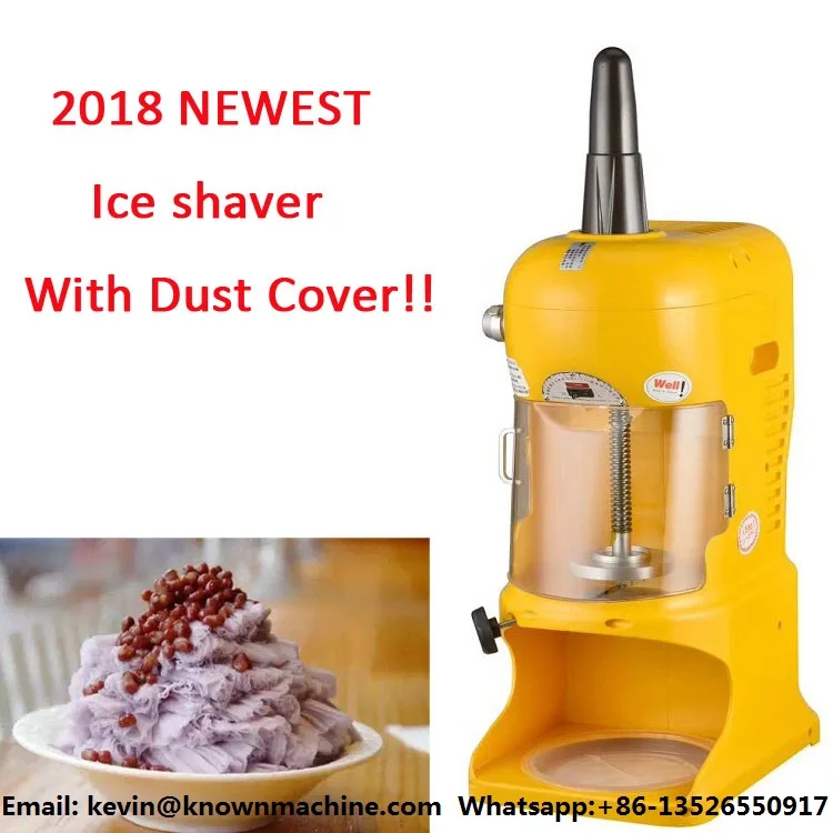 The 220V / 110V commercial ice shaver machine / ice planer / ice slush maker / ice block crusher with dust cover The 220V / 110V commercial ice shaver machine / ice planer / ice slush maker / ice block crusher with dust cover