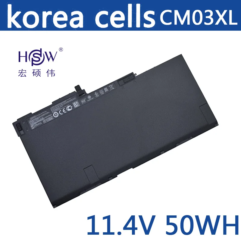 

Laptop Battery for HP CM03XL CM03050XL HSTNN-IB4R HSTNN-L11C-5 716724-1C1 CM03XL FOR EliteBook 840 G1 ZBook 14 E7U24AA