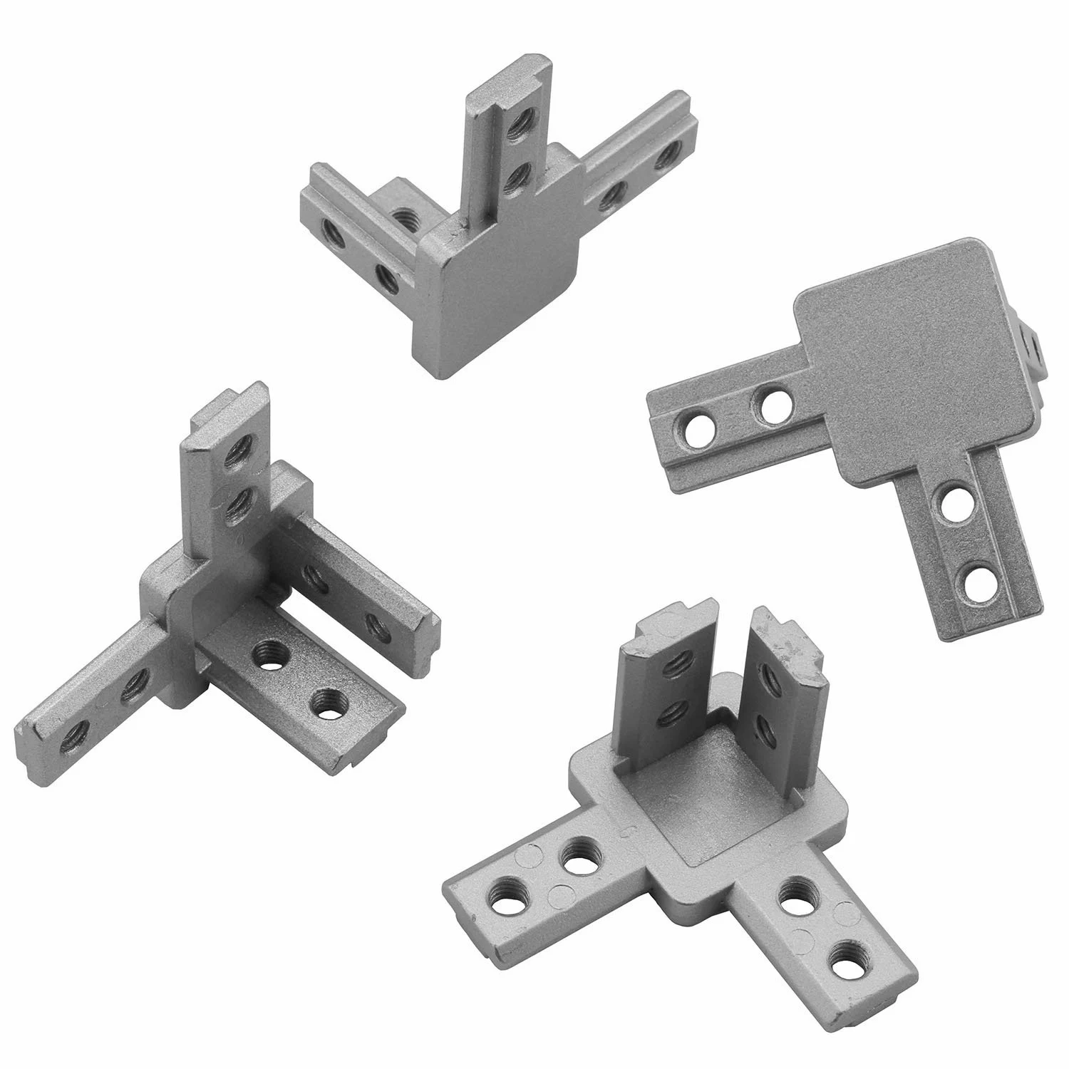 CNIM Hot 4-Pack 3030 Series 3-Way End угловой кронштейн разъем, с винтами для стандартного 8 мм T слот алюминиевый экструзионный профиль